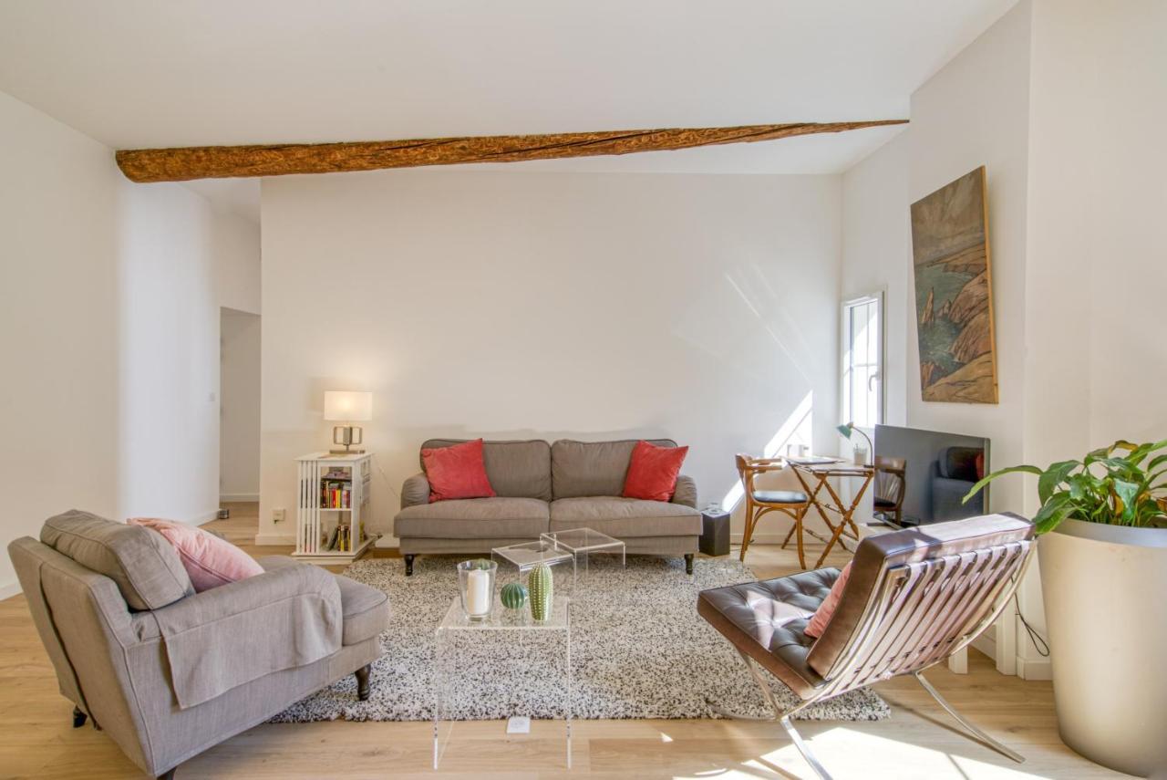 St Jobis - Charmant Appartement, Moderne Et Refait A Neuf, Vieux-Nice Exteriör bild