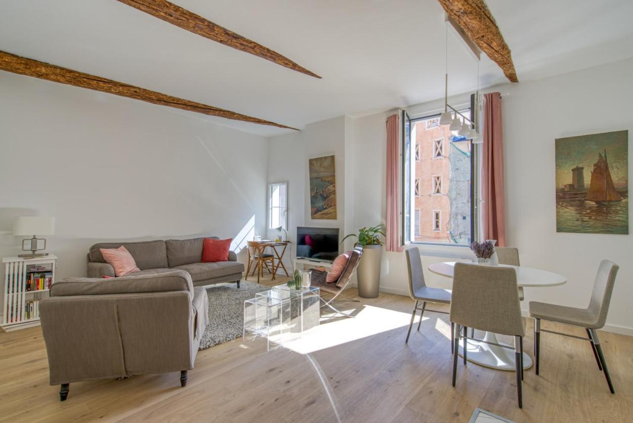 St Jobis - Charmant Appartement, Moderne Et Refait A Neuf, Vieux-Nice Exteriör bild